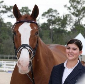 Rebecca Cohen and her Westphalian gelding Downtown will participate in the Robert Dover Horsemastership Week along with a number of other top young riders. (Photo courtesy of JRPR