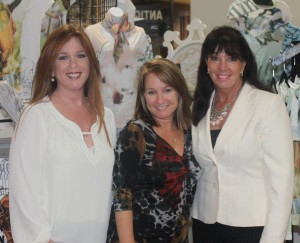 Joanne Dee, Robyn Noble of Noblehaus Clothing, and Adrienne Rowels