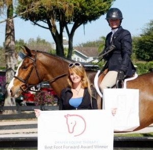 Draper Therapies® Honors Riders with ‘Best Foot Forward’ Awards During First Week of the 2013 FTI Consulting Winter Equestrian Festival