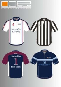 The polo and rugby worlds collide to make high quality bespoke team shirts