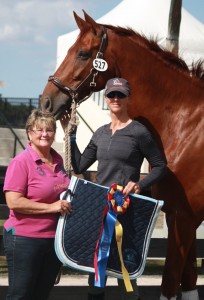 Heather Blitz and Ripline Win The Horse of Course High Score Award and Maintain National Top Ranking 5-Year-Old Status 