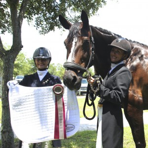 Mikala Gunderson Named Custom Saddlery Most Valuable Rider of the 2013 Gold Coast May Dressage Show