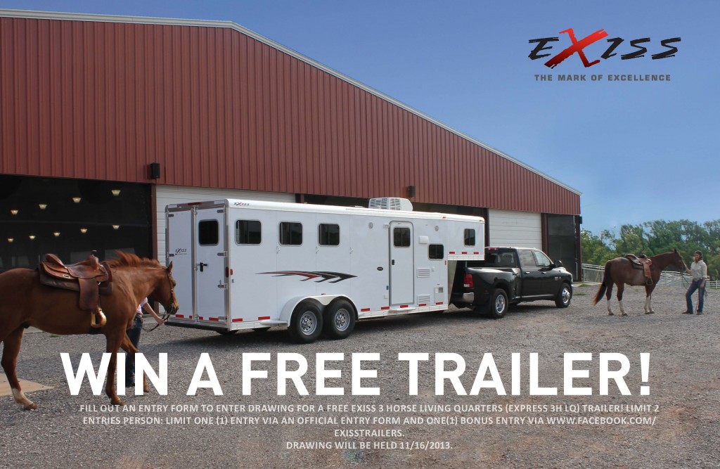 Exiss Aluminum Trailers announces trailer giveaway