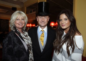 Binky Felstead from Made in Chelsea at charity fashion show