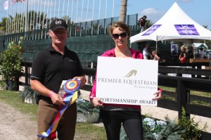 Gary Vander Ploeg Crowned Premier Equestrian Sportsmanship Award Winner for Stillpoint Farms CDIO Nations Cup   Wellington, FL (February 27, 2014) - “You have to laugh at least a few times each day,” said Dutch Grand Prix rider Gary Vander Ploeg, whose winning smile and attitude earned him the Premier Equestrian Sportsmanship Award after his performance in the Stillpoint Farms CDIO Nations Cup Grand Prix at the Adequan Global Dressage Festival in Wellington, Florida.