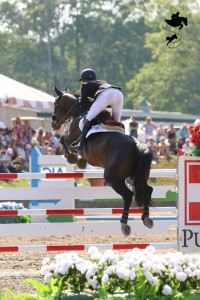 HITS Saugerties, NY. Beezie Madden and Simon #eliteequestrian