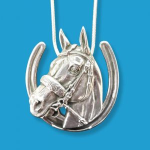 Jane Heart LLC Licensed Jewelry for AMERICAN PHAROAH elite equestrian magazine #eliteequestrian