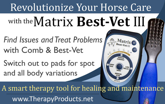 Smart Horse Care using The Matrix Best-Vet III  #eliteequestrian elite equestrian magazine