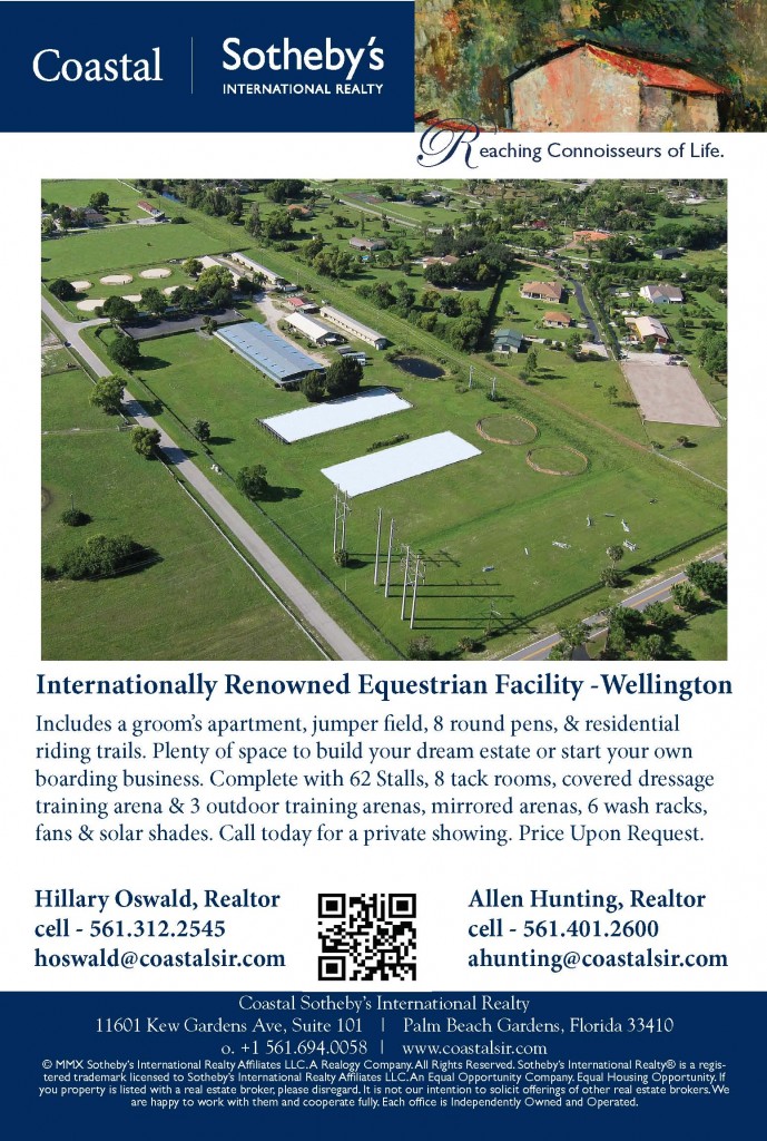 Coastal Sotheby’s International Realty Elite Equestrian magazine