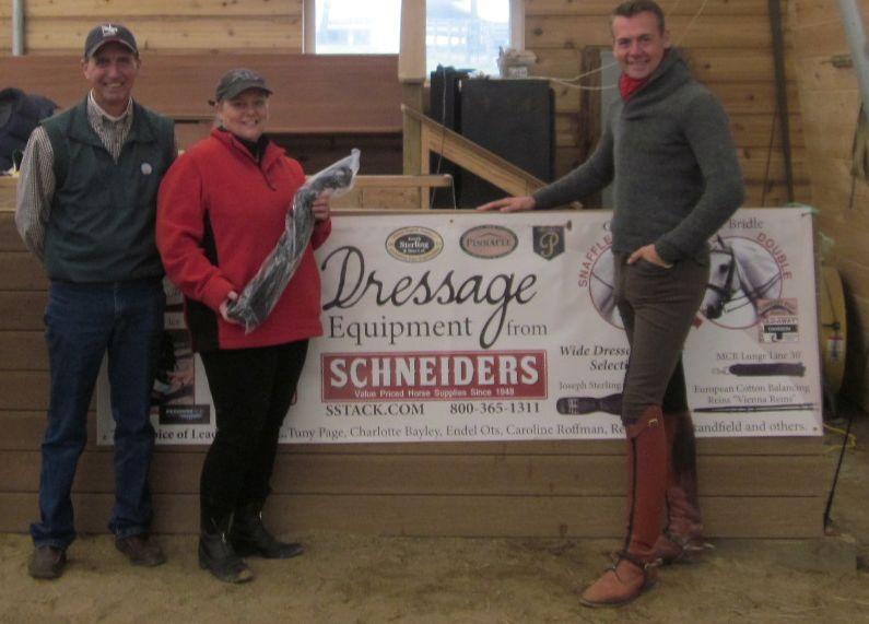 Endel Ots Presents Schneiders Bridle During Clinic at Oak Hill Farm