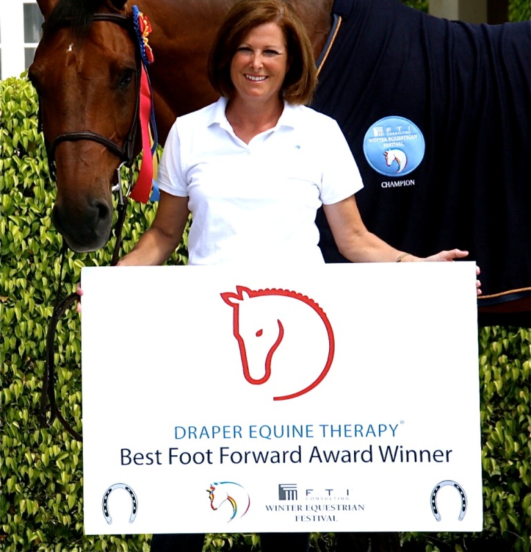 Draper Therapies® Supports the 2013 Winter Equestrian Festival by Providing Holistic Options for High Performance Horses and Riders