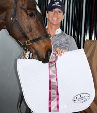 Shannon Dueck Wins Custom Saddlery Most Valuable Rider (MVR) Award During 2013 Adequan Global Dressage Festival Florida Dressage Classic CDI-W