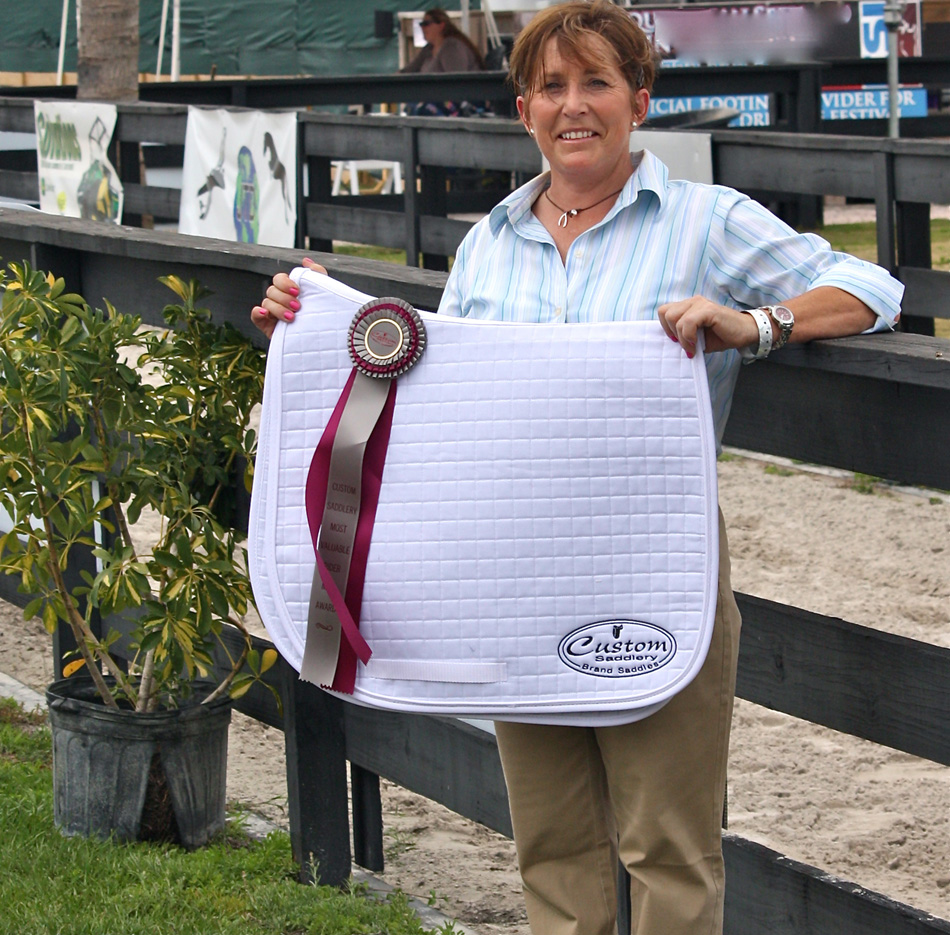 Shelly Francis Named Custom Saddlery Most Valuable Rider at Adequan® Global Dressage Festival CDI 5*