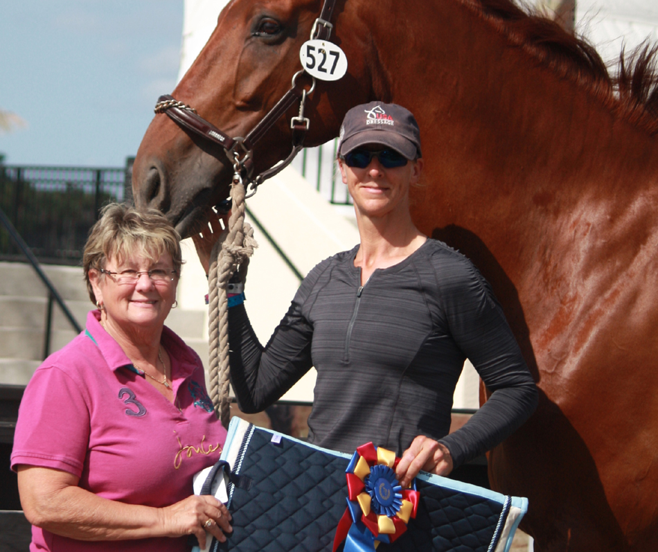 Heather Blitz and Ripline Win The Horse of Course High Score Award and Maintain National Top Ranking 5-Year-Old Status