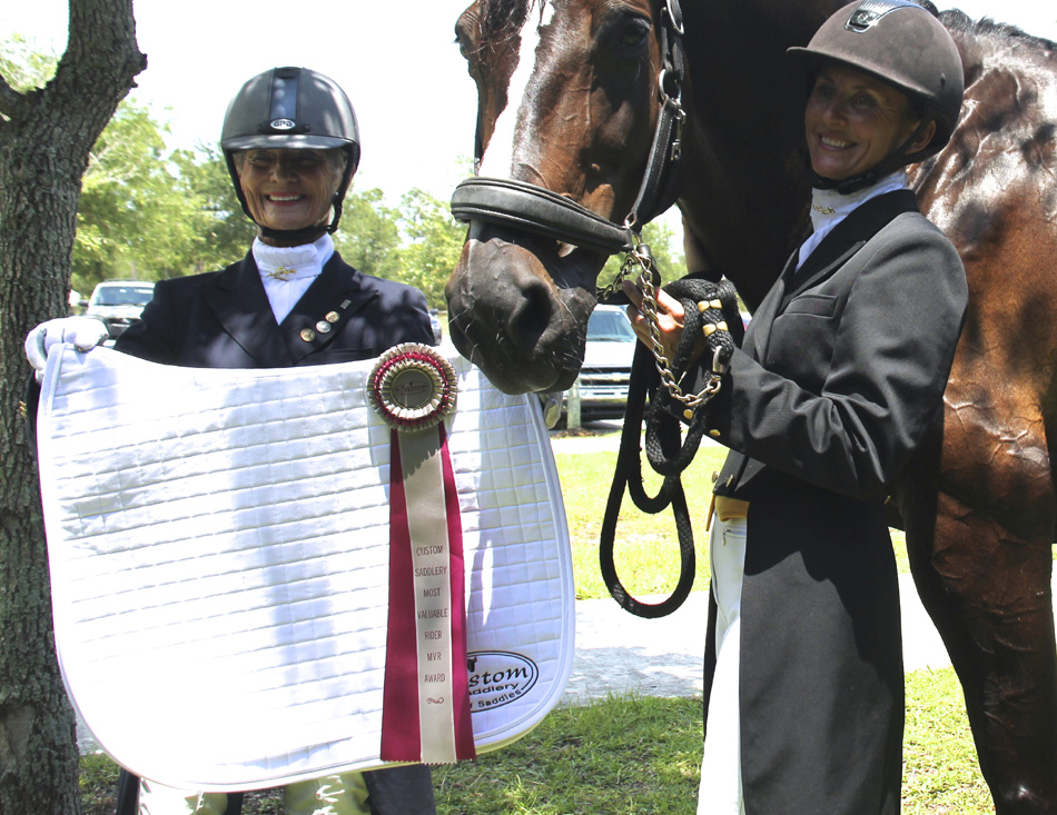 Mikala Gunderson Named Custom Saddlery Most Valuable Rider of the 2013 Gold Coast May Dressage Show