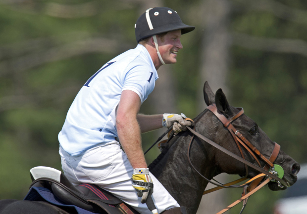 Prince Harry & PoloGear™ Nic Roldan Elite Free Shoulder Saddle™ at The Sentebale Royal Salute Polo Cup , Greenwich, Connecticut ~ Wednesday 15 May 15th, 2013
