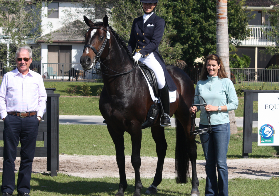 World Equestrian Brands, LLC Tack Matters Award to be Presented at Adequan Global Dressage Festival Wellington, FL (January 3, 2014) – World Equestrian Brands is pleased to announce that its popular Tack Matters Awards will be presented once again during the 2014 Adequan Global Dressage Festival. The Tack Matters Award will be presented for the third year in a row at GDF, one of the largest and richest international dressage series in the world and will recognize riders who turn their horses out with beautiful, well fitting tack. Each winner will receive an item from World Equestrian Brands’ line up of exceptional equestrian products, from Vespucci bridles to EA Mattes pads.