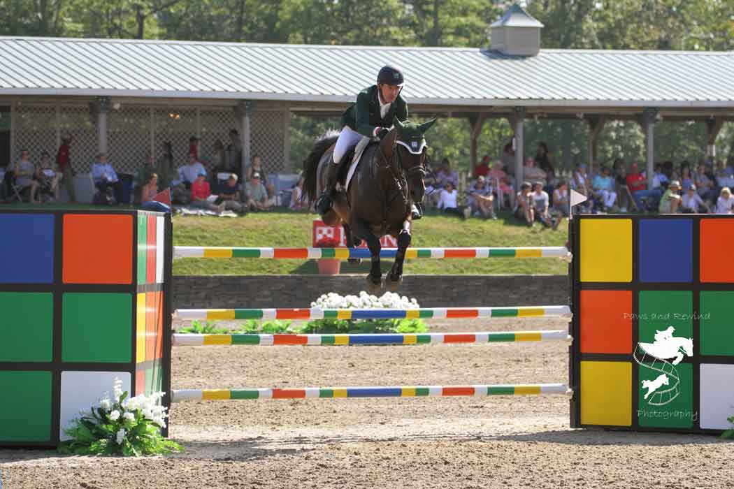 HITS Saugerties, NY. Beezie Madden and Simon #eliteequestrian