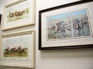Wellington National Golf Club Features Artwork from Local Chisholm Gallery elite equestrian magazine #eliteequestrian