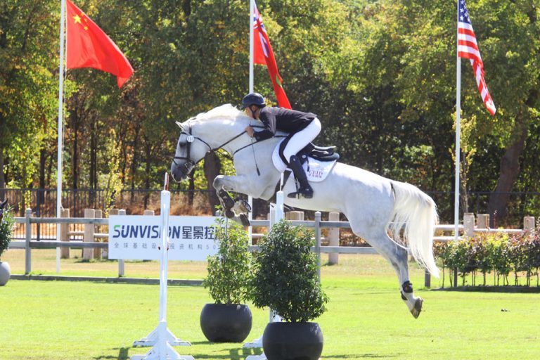 Team China’s first appearance at European equestrian events Elite