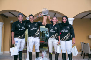 HH Sheikha Moza Al Maktoum's Kingpins Polo Team lifted DPEC's Commemoration Cup 2019 #equinista #eliteequestrian