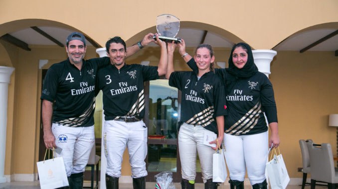 HH Sheikha Moza Al Maktoum's Kingpins Polo Team lifted DPEC's Commemoration Cup 2019 #equinista #eliteequestrian
