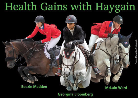 Haygain Steams Into Winter Equestrian Festival Beezie Madden, Jessica Springsteen & Darragh Kenny among hay steamers signing autographs in Haygain Vendor Village booth #eliteequestrian #haygain