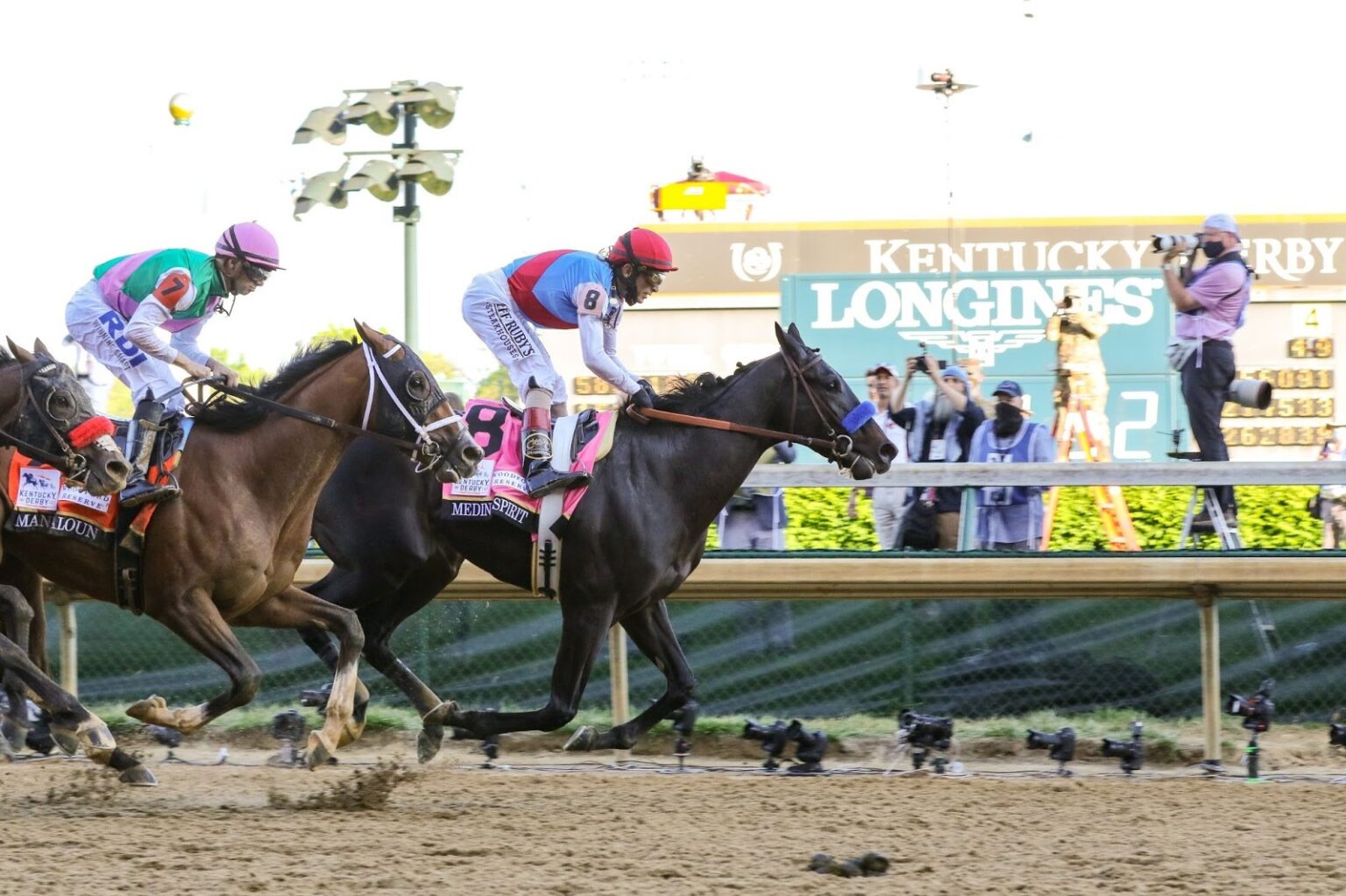 Medina Spirit galloped to victory in the 147th Kentucky Derby Elite